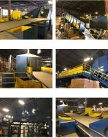 6 Station Used Hustler Elevated Sorting Line/system