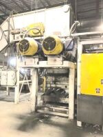 ST400 Shred-Tech Shredder with Infeed and Outfeed Conveyors